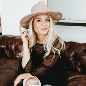 Free People Wide Brim Hat